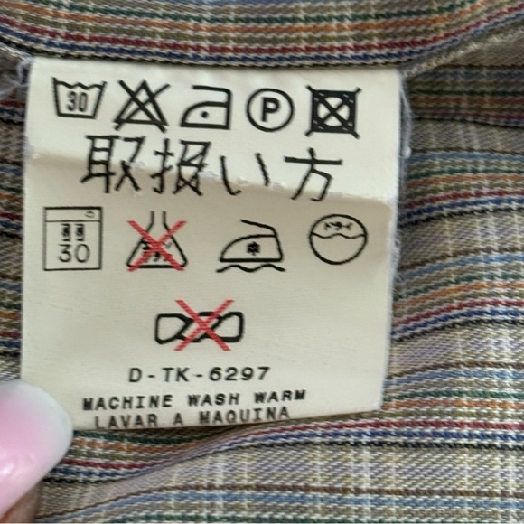 ERMENEGILDO ZENGA | Men’s Tan Plaid Button down Shirt Beige Gray Xl - Picture 7 of 10